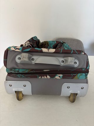 Maleta Roxy con ruedas, estamoado floral
