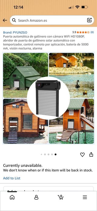 Puerta Inteligente para Gallinero Smart Coop Door