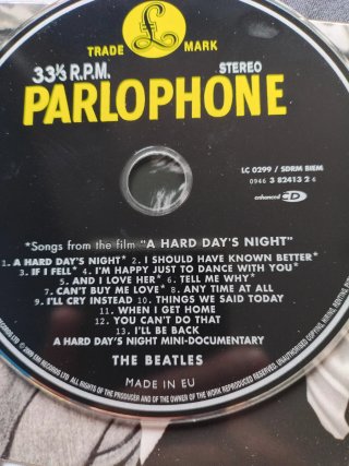 CD The Beatles A Hard Day's Night