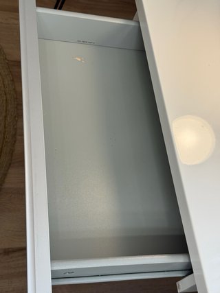 Escritorio IKEA BESTÅ BURS Blanco Brillo 120x40