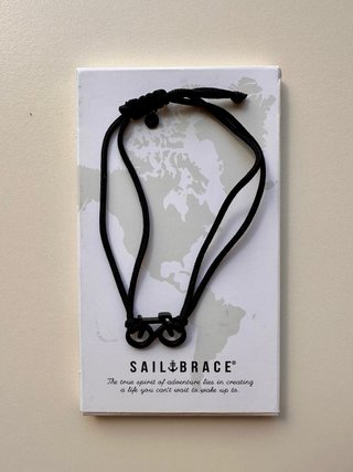 Pulsera Sail Brace Bicicleta Negra