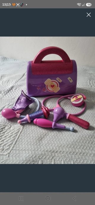 Maletín médico doctora juguetes