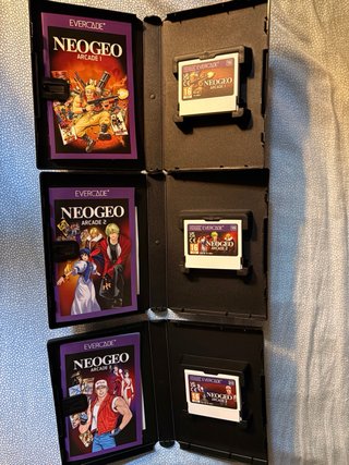 Evercade NEOGEO Arcade 1, 2 y 3
