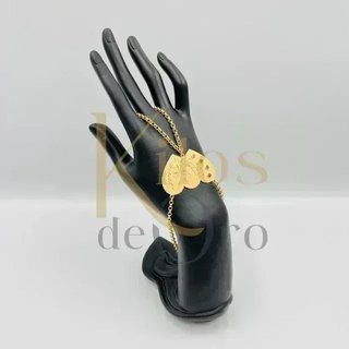 PULSERA MANITA DOBLE CORAZON.