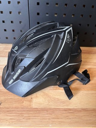 Casco BTT Rockrider Talla S/M Negro