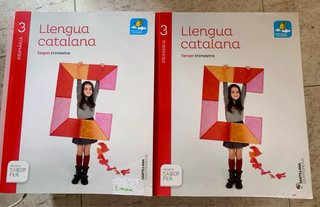 2 Libros LLENGUA CATALANA 3oP