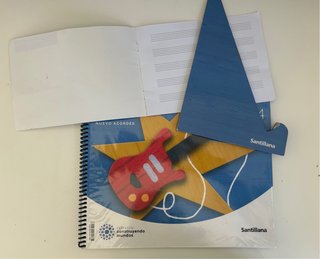 Libro Música Santillana 4 Primaria