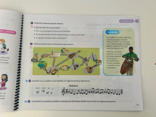 Libro Música Santillana 4 Primaria