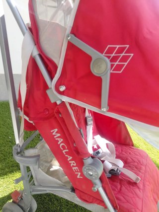 Carrito Mclaren quest - tapicería extra a estrenar