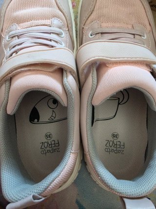 Zapato Feroz Biar Rosa Palo Talla 35