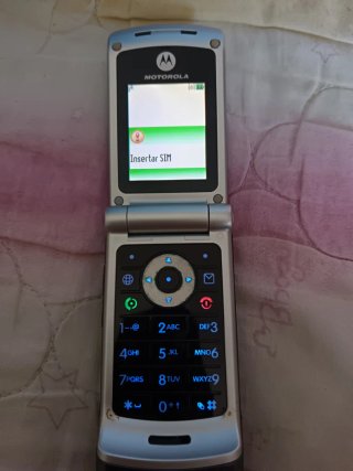 Móvil Motorola V377 Plata/Negro