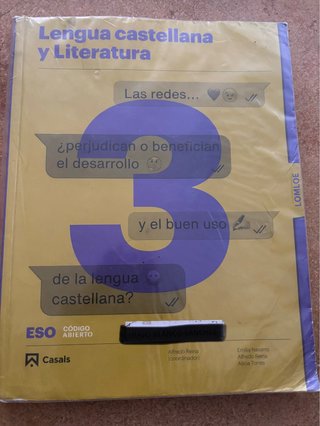 Lengua castellana y literatura 3 ESO : código a...