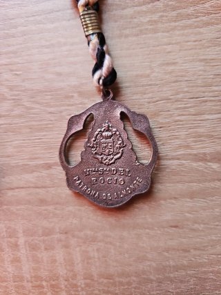 Medalla de Almonte con cordón