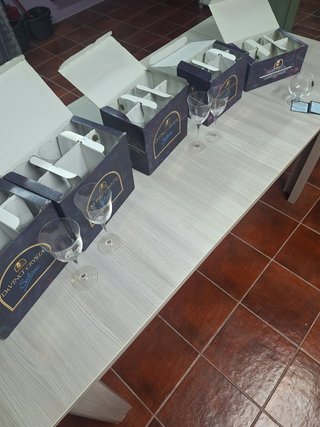 Copos de Cristal Da Vinci Sabina - Novos
