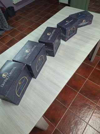 Copos de Cristal Da Vinci Sabina - Novos