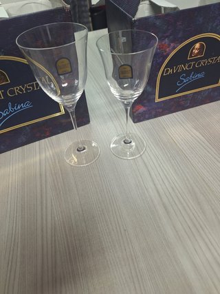 Copos de Cristal Da Vinci Sabina - Novos