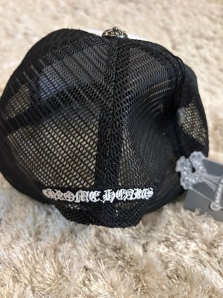 Gorra Chrome Hearts Negra y Blanca