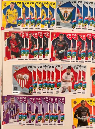Lote cartas ADRENALYN 2024-25 XL La Liga