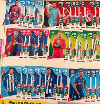 Lote cartas ADRENALYN 2024-25 XL La Liga