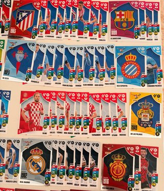 Lote cartas ADRENALYN 2024-25 XL La Liga