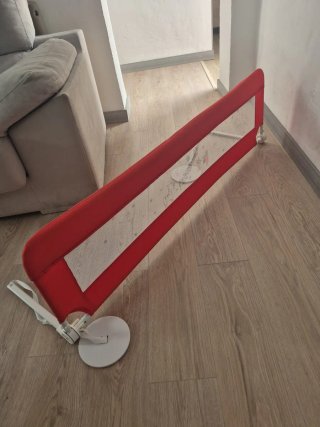 Barra protectora para cama infantil