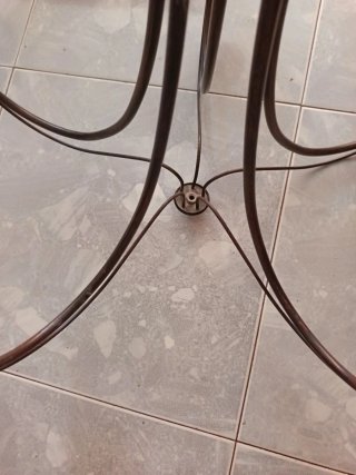 Lámpara de araña de bronce