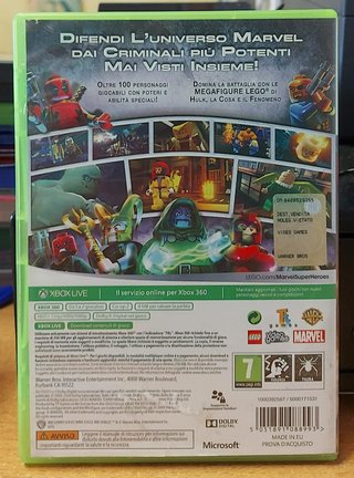 LEGO Marvel Super Heroes Xbox 360 ITA