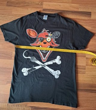 CAMISETA WITHERED FOXY de FNAF