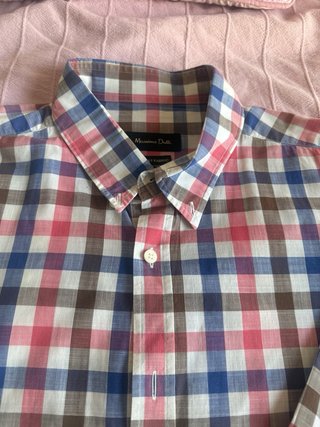 Camisa Massimo Dutti Cuadros Talla XXL