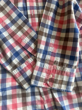 Camisa Massimo Dutti Cuadros Talla XXL