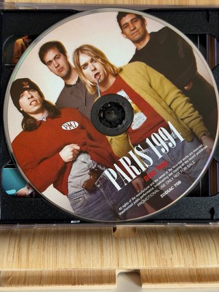 Nirvana Paris Francia 1994 2CD Japon