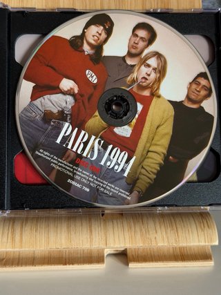 Nirvana Paris Francia 1994 2CD Japon