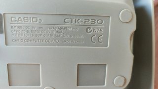 Teclado Casio CTK-230 49 teclas