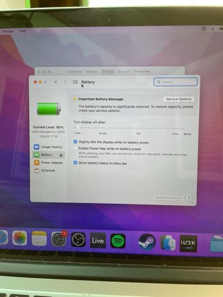 MacBook Pro 15 Plata