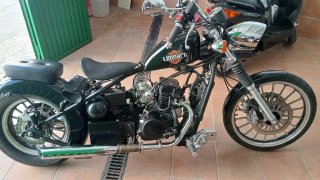 Moto Leonart 125cc Negra - 125 km