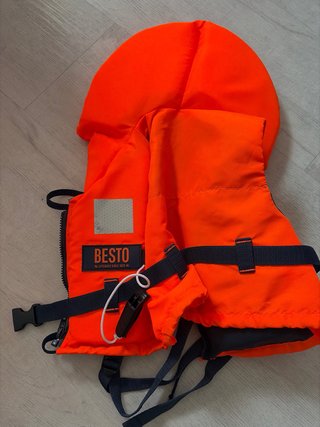 Chaleco Salvavidas Infantil BESTO 30N Naranja