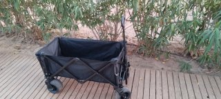 Carrito Plegable Playa Negro