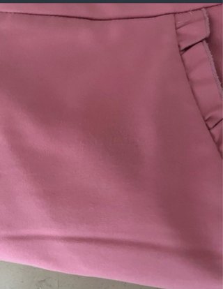 Lote 2 Pantalones Zara y Mango Rosa y Blanco