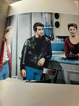 Libro Vintage Happy Days - Fonzie all'università