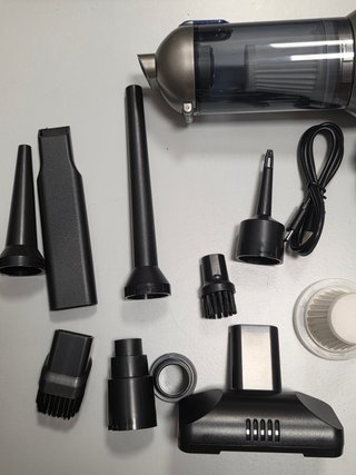 Aspirador de mano sin cable 27000PA, 135W y mochil