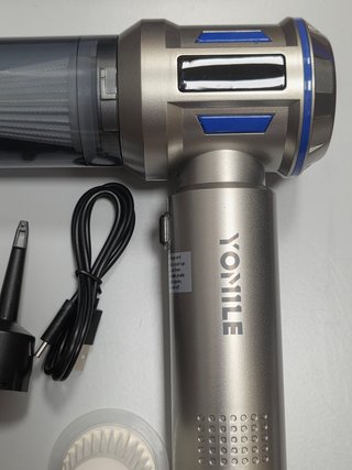 Aspirador de mano sin cable 27000PA, 135W y mochil