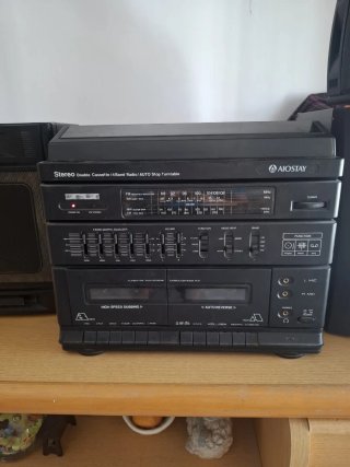 Equipo de música AIOSTAY vintage