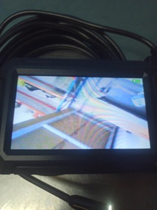 Cámara de inspección con pantalla (Endoscopio)