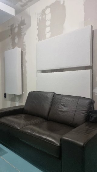 Pack: x2 Panel ACÚSTICO tela blanca