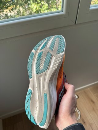 Zapatillas running Saucony Ride Naranja/Rojo