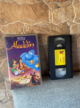 Pelicula VHS Aladdin (Español)