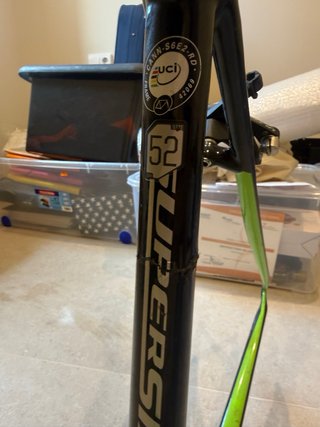 Cuadro Cannondale Carbono para Reparar