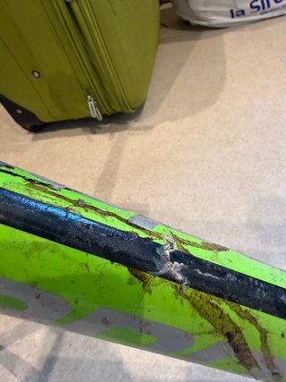 Cuadro Cannondale Carbono para Reparar