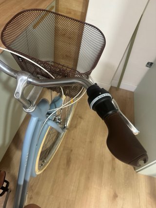 Bicicleta Urbana Clásica Azul