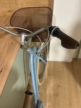 Bicicleta Urbana Clásica Azul